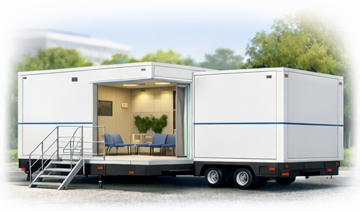 Мобильное здание под МРТ Мобильное здание под МРТ