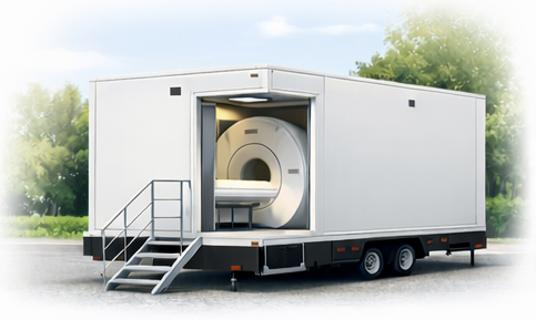 Мобильное здание под МРТ Мобильное здание под МРТ